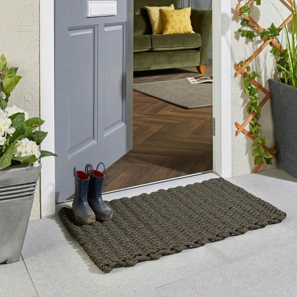 The Rugs Washable Rope Outdoor Range Mat | Durable & Stylish