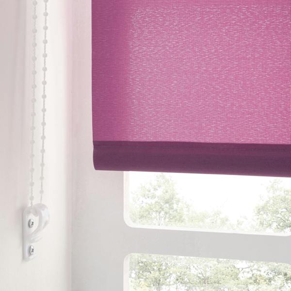 A.Unique Home Trimmable Daylight Roller Blind - 3FT - AUBERGINE - 90cm(W) x 170cm(L)