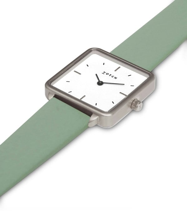 Votch Silver & Sage Watch | Kindred