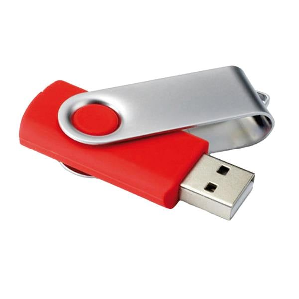 MidOcean Techmate Pendrive 16GB USB Flash Drive - Red - 