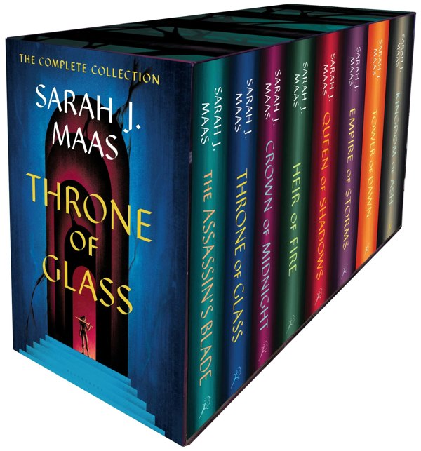 Throne of Glass Hardcover Box Set: 8 Books Collection by Sarah J. Maas