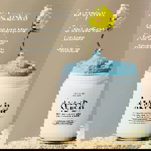 ARENCIA Fresh Blue Hyssop Mochi Cleanser 120g