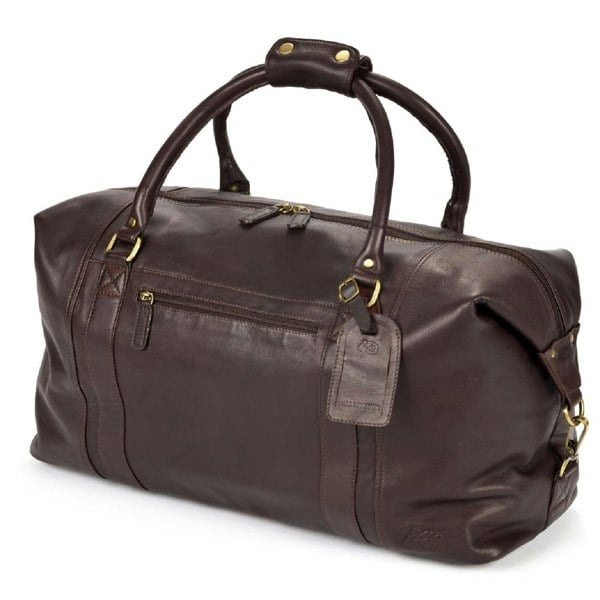 Eastern Counties Leather Large Holdall Bag - Brown