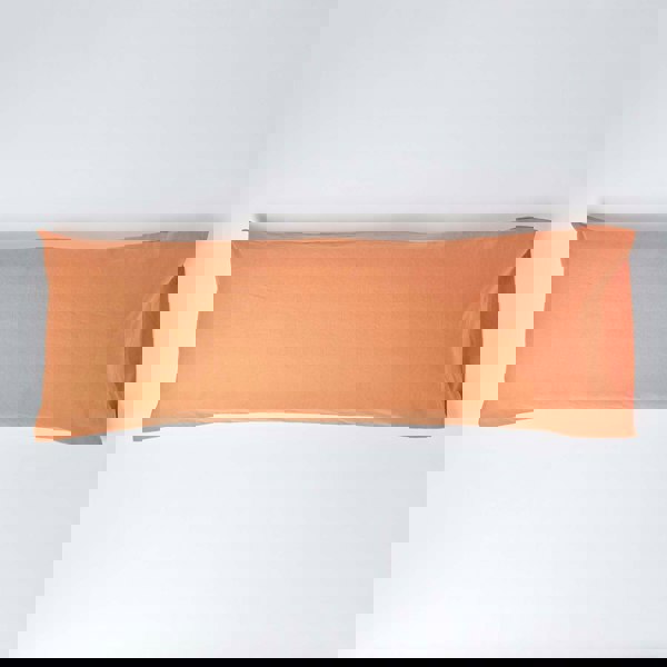 HOMESCAPES French Flax Linen Body Pillowcase