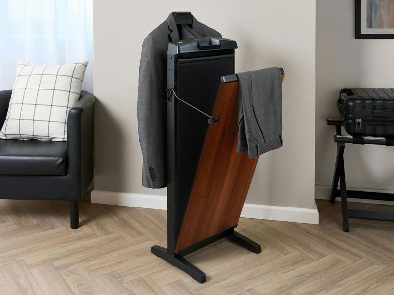 Corby 7700 Trouser Press in Walnut - UK Plug