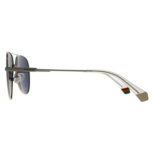 Polaroid Sunglasses PLD 6187/S SZJ SZJ Ivory Gold Grey Pink Polarized