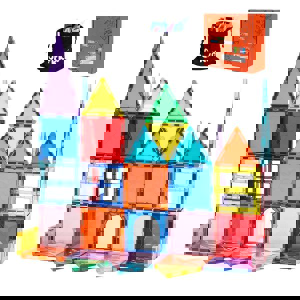 Dekko Kids Magnetic Building Blocks Magnetic Tiles Educational Construction Toy