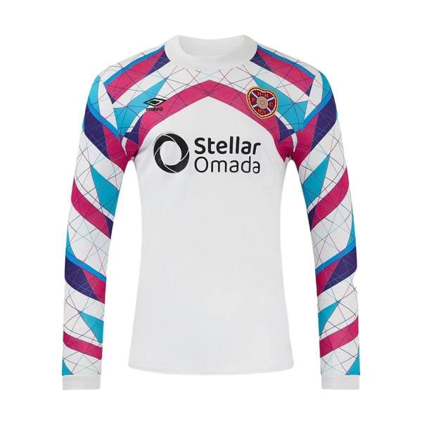 Umbro Unisex Adult 24/25 Heart Of Midlothian FC Midlayer - Persian Jewel/Poppy Red/Blue Depth