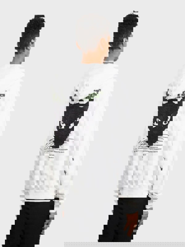 Off-White Cat Skate Hoodie White