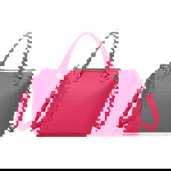 Kitise Elegant Soft Structured Top Handles Crossbody Shoulder Bag