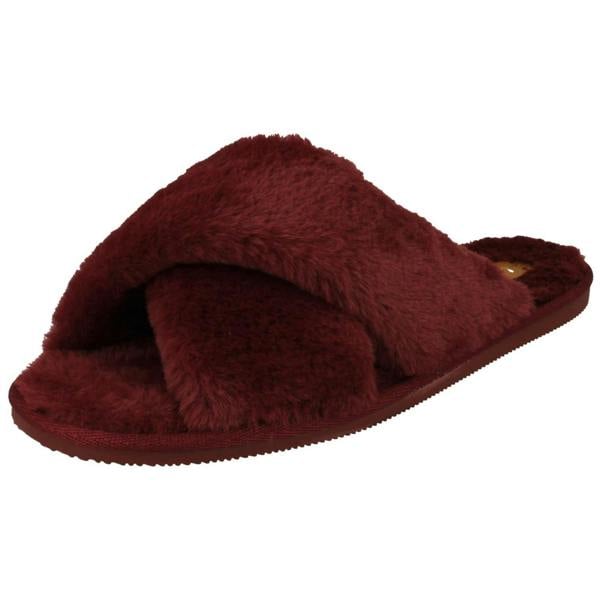 Clarks Ladies Clarks Cross Detailed Mule Slippers Dream Lux