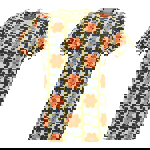 Regatta Womens/Ladies Orla Kiely T-Shirt - Orange