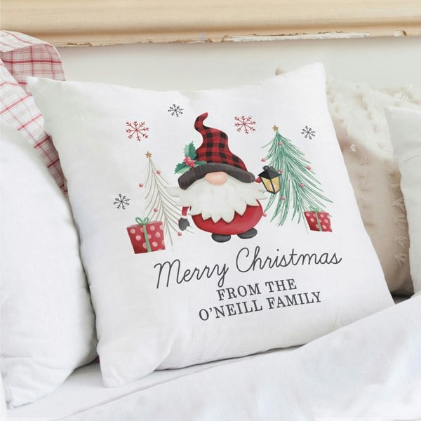 Personalised Memento Company Personalised Gonk Christmas Cushion