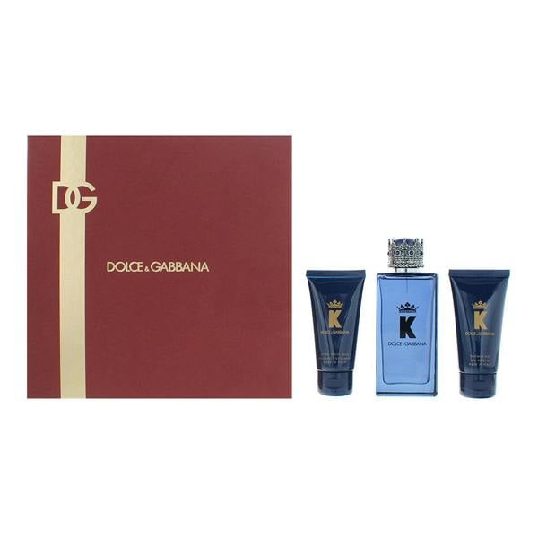 Dolce & Gabbana Dolce  Gabbana K 3 Piece Gift Set: Eau de Parfum 100ml - Aftershave Balm 50ml - Shower Gel 50ml