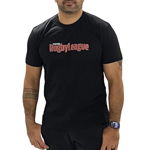 Ellis Rugby Total Rugby League T-Shirt Black