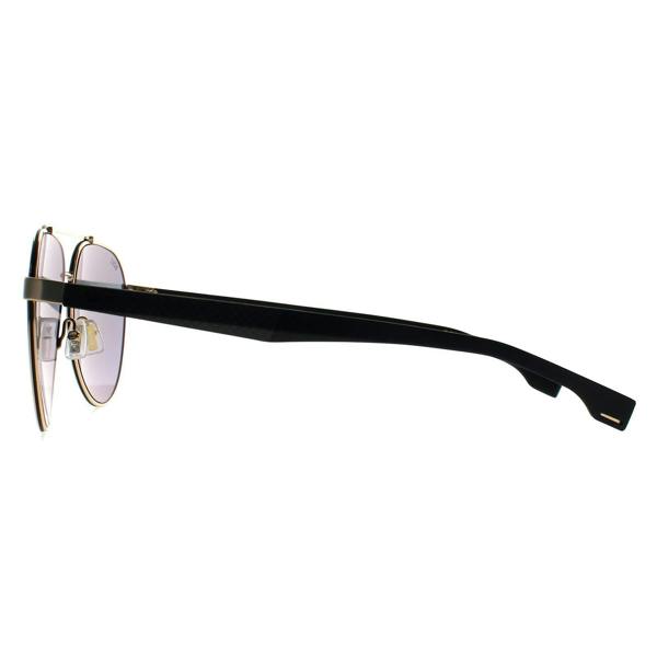 Hugo Boss Sunglasses BOSS 1485/S RHL WM Gold Black Gold Mirror