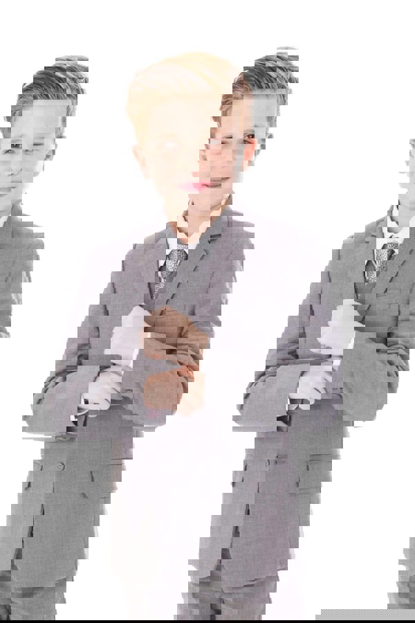 Edward suit close up