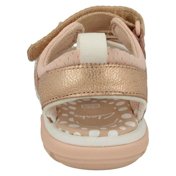 Clarks Childrens Clarks Hook And Loop Sandals Rocco Tide K