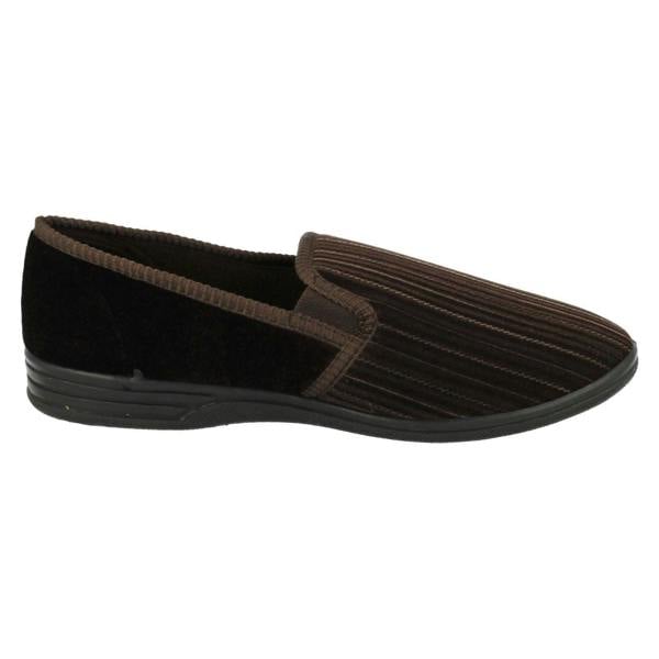 Four Seasons Mens Four Seasons Cord Slippers David