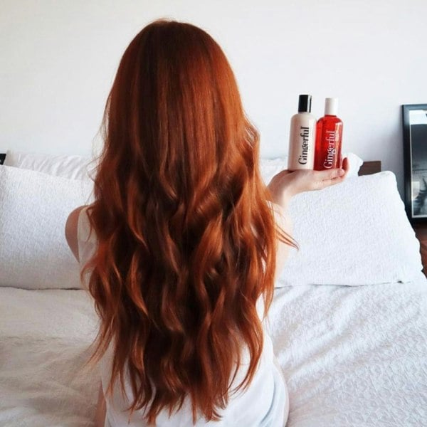 Gingerful Redhead Colour-Enhancing Henna & Rose Shampoo + Conditioner