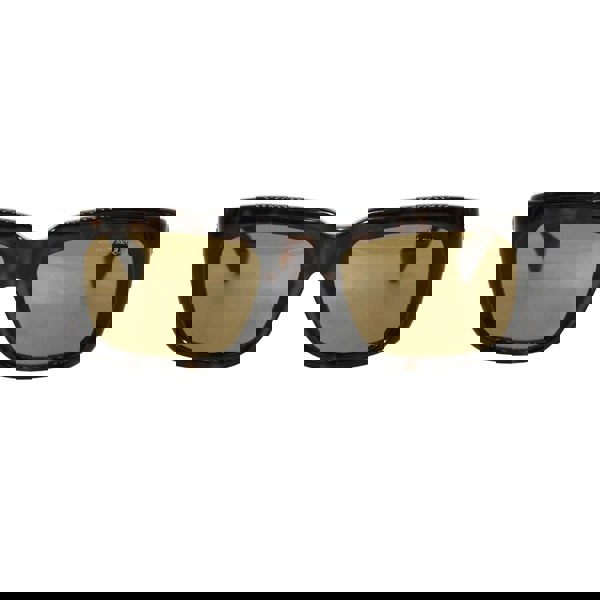 Alexander McQueen Tortoiseshell Skull Women's Sunglasses – Dark Brown