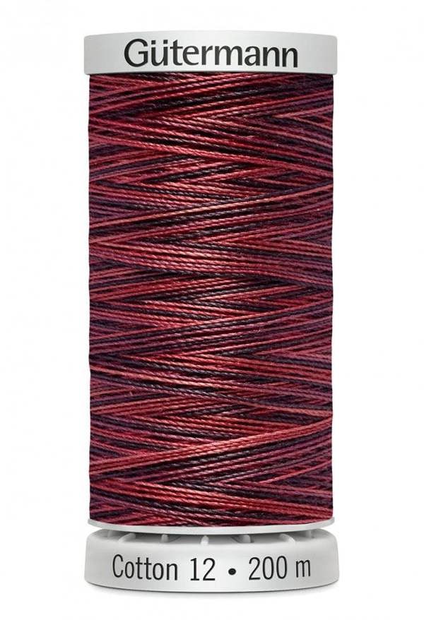 Gutermann No 12 Sulky Cotton Embroidery Thread 200m Cotton Thread Suitable For Embroidery