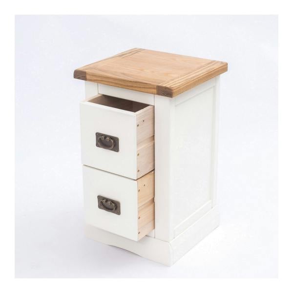 Cabinet Bits Cosenza 2 Drawer Petite Bedside Table