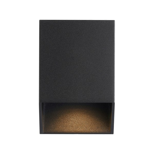 Nordlux Nico Square | Wall light | Black
