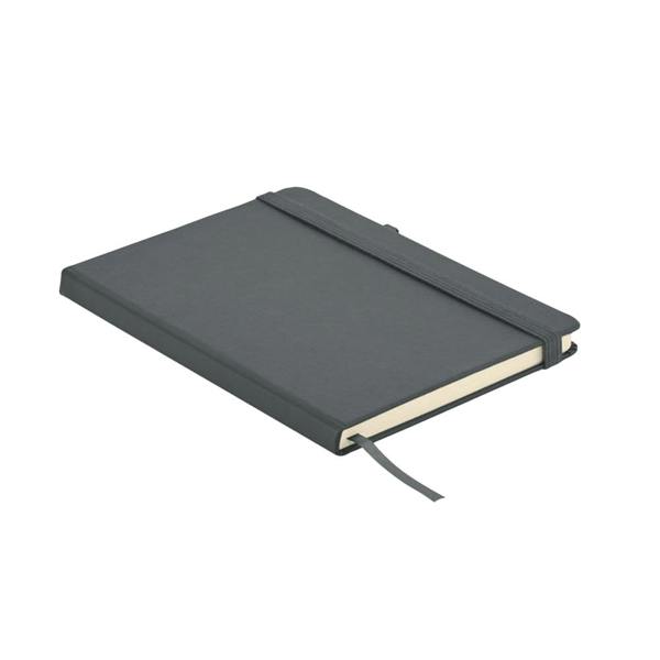 MidOcean Leather A5 Notebook - Stone Grey - 