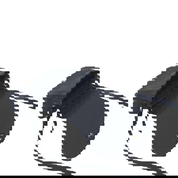 Assots London 'CARMEL' Navy Real Leather Shoulder Crossbody Bag