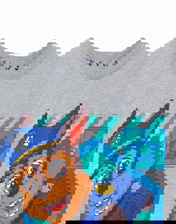 Paw Patrol Boys Grey Chase Short Sleeved T-Shirt