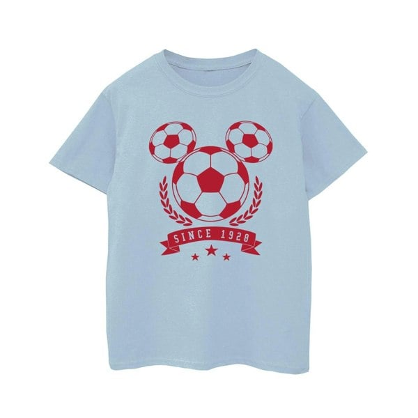 Disney Boys Mickey Football Head T-Shirt - Baby Blue