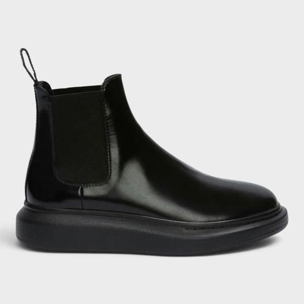 Alexander McQueen Hybrid Chelsea Boot Black