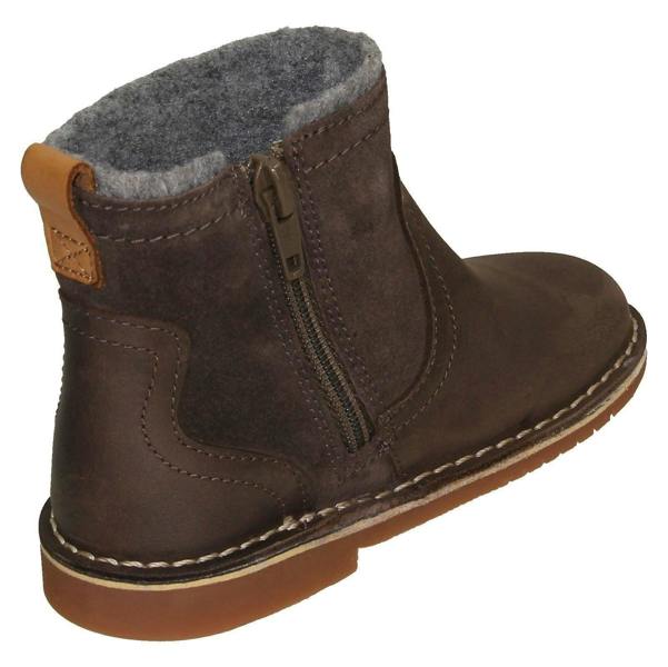 Clarks Girls Clarks Zip Up Ankle Boots Comet Frost