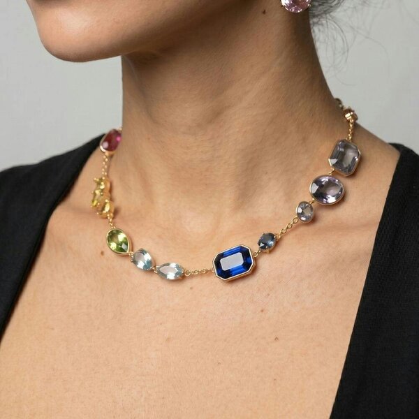 Uchi & Soto Hanabi Mixed Stone Necklace