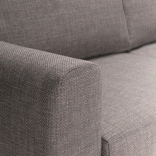 Wyld Haus San Sebastian Right Hand Corner Sofa Upholstered Light Grey Fabric