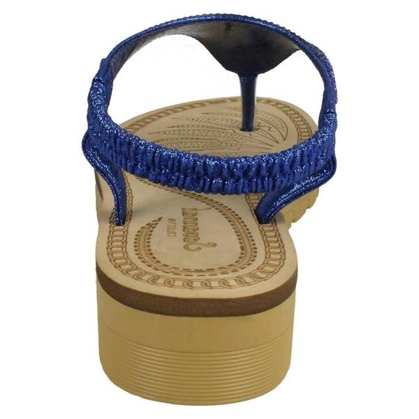 Savannah Ladies Savannah Mid Wedge Toepost Sandals