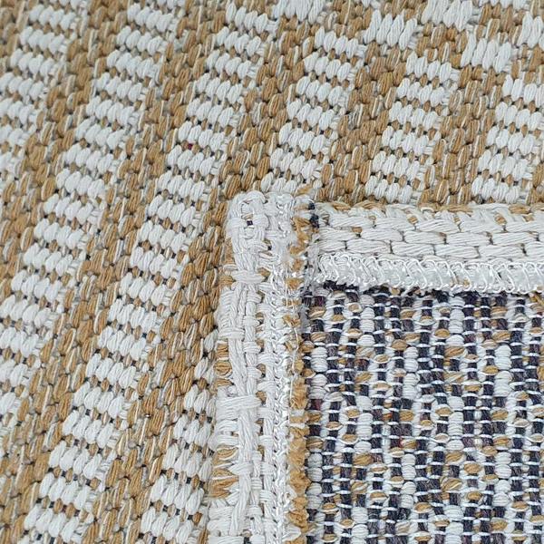 Viva Rugs Cotton Rugs Small Extra Large Runners Mustard Yellow Cream White Washable Flat Weave Carepts Striped Woven Area Mats