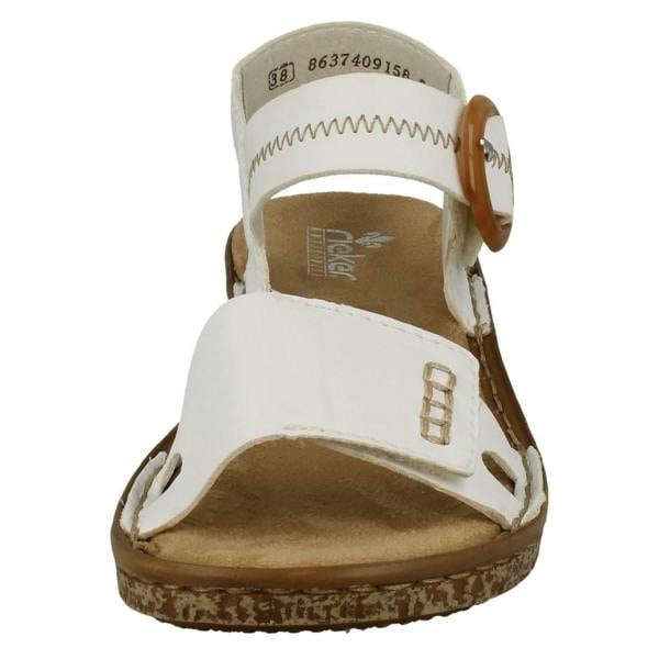 Rieker Ladies Rieker Buckle Detailed Strappy Sandals 628Z3