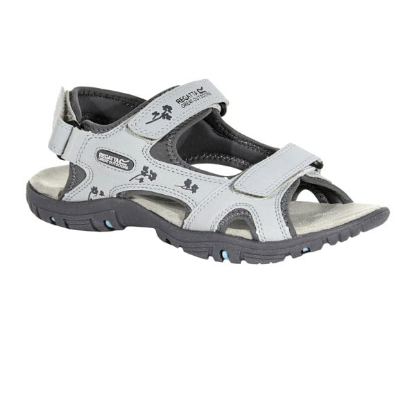 Regatta Womens/Ladies Haris Sandals - Light Steel/Granite