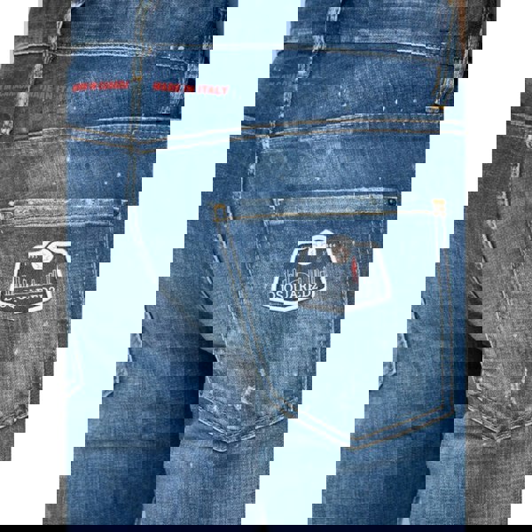 DSQUARED2 S74LB0670 S30342 COOL GUY JEAN 470 BLUE JEANS Mens 46