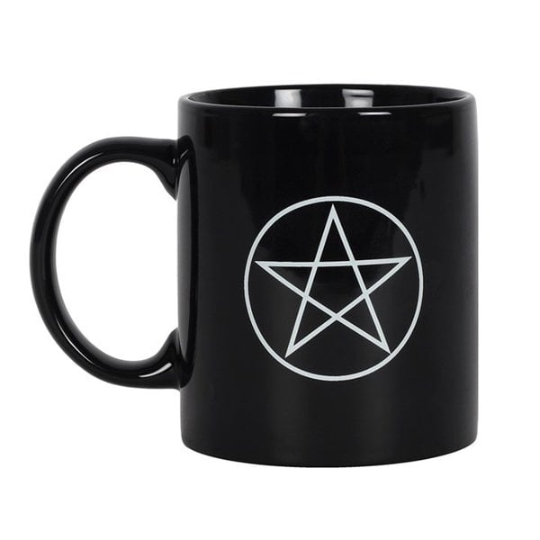 Serano Pentagram Black Mug