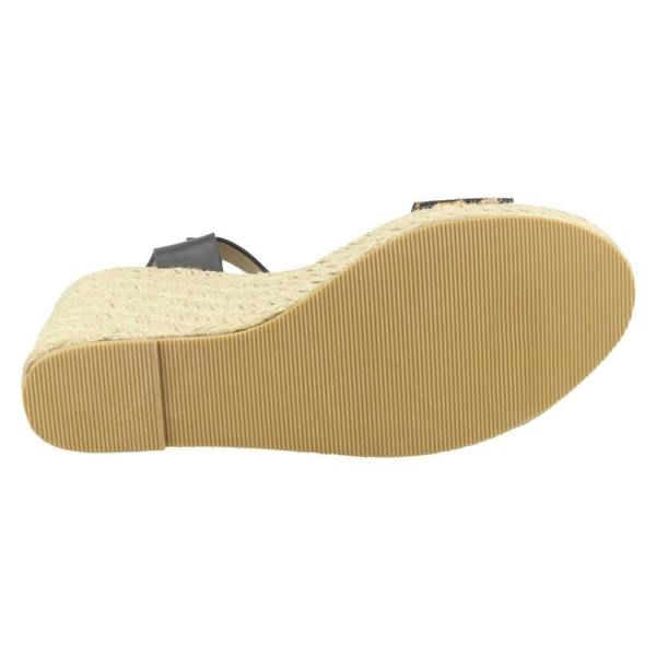 Savannah Ladies Savannah High Rope Wedge Sandals F10888