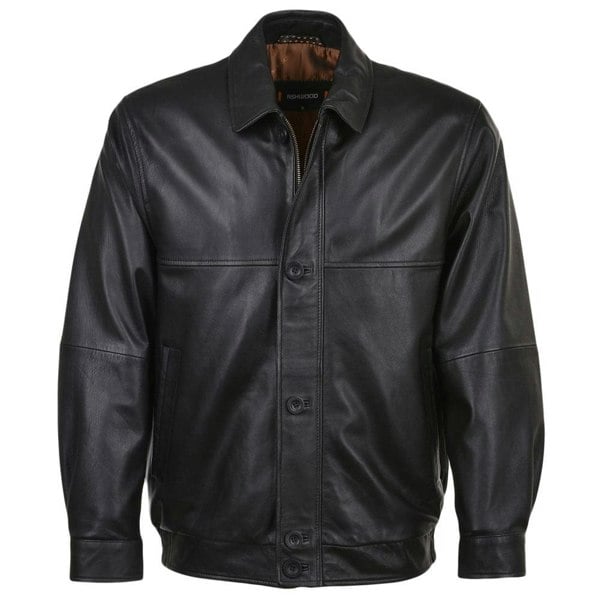 Ashwood 'Ferdinando' Mens Leather Bomber Jacket: 5704