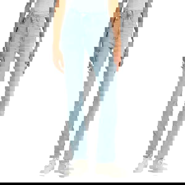 Levis Womens/Ladies 725 Heritage Bootcut Jeans - Light Blue - 