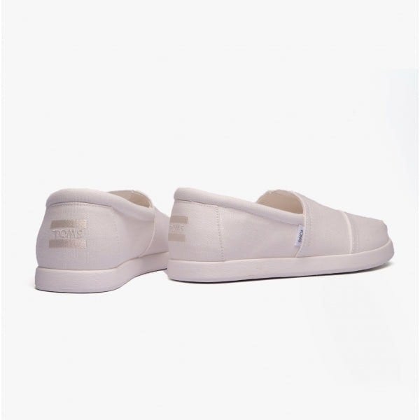 TOMS ALP FWD Mens Cotton Espadrille White