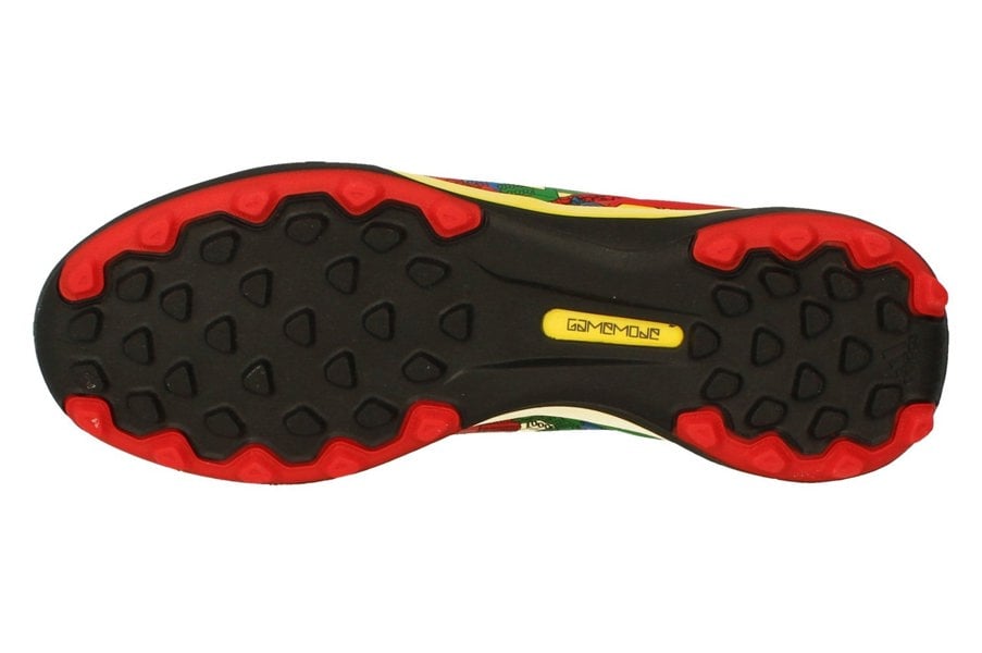 Adidas Gamemode Tf Mens Football Boots Trainers  GW8555 - Yellow Red Blue Gw8555 - Photo 4