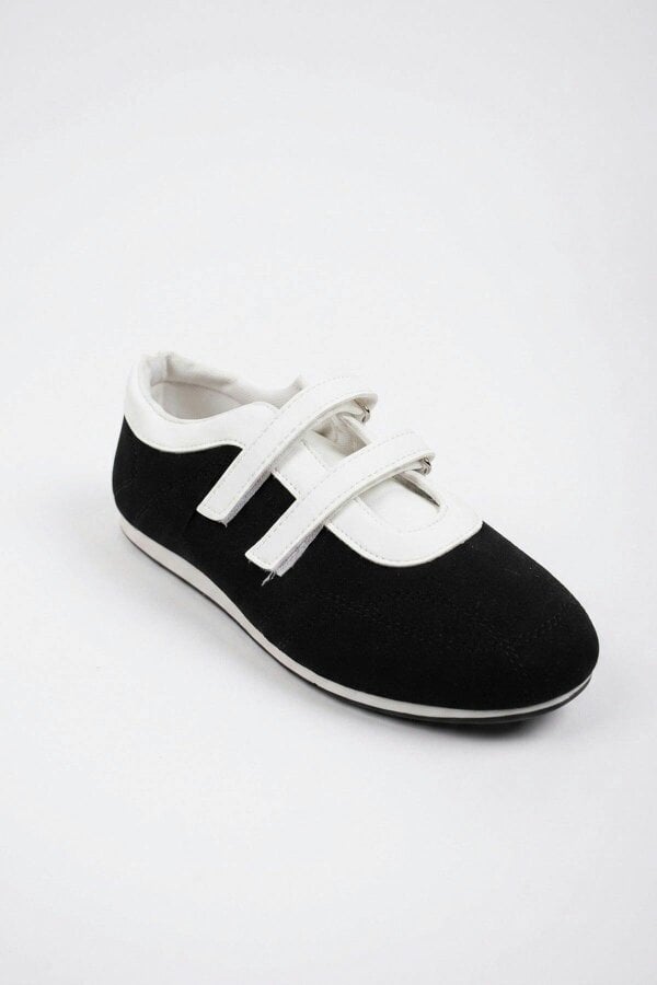 ikrush Elowen Contrast Two Strap Flat Pumps