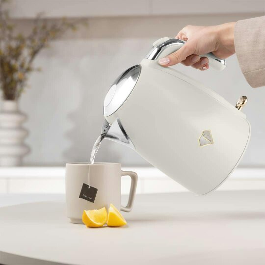 Berlinger Haus Electric Kettle Cream Gold FTV0114 Fashion