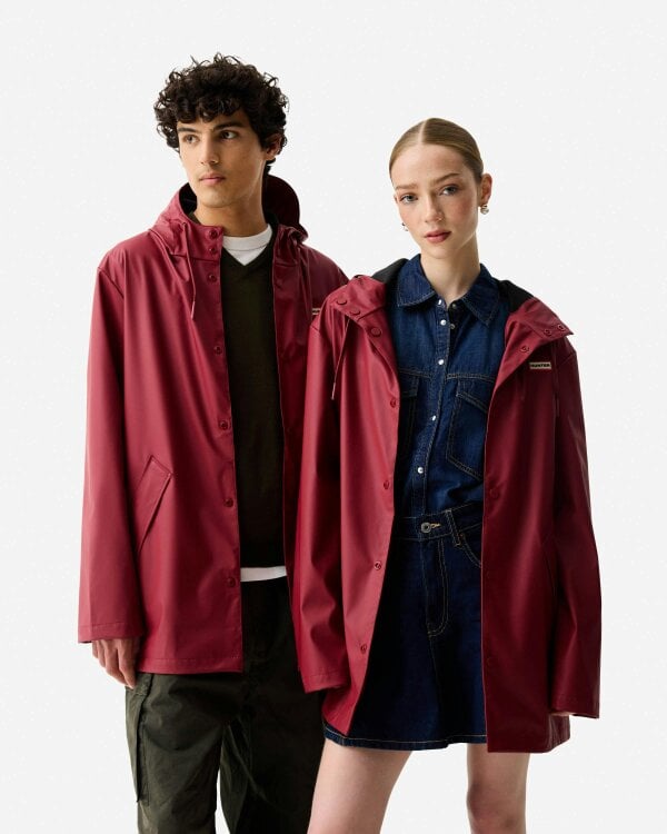 Hunter Jo Unisex Parka - Merlot